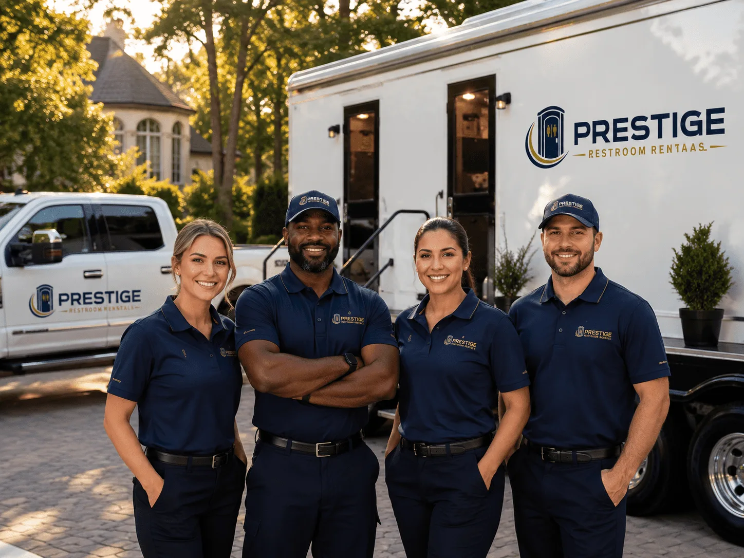 Trusted Luxury Portable Restrooms company in Coupland, TX